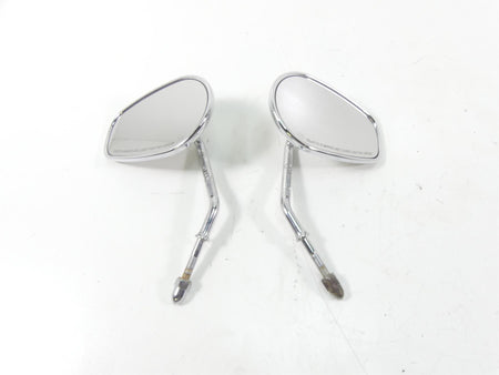 2009 Harley FXDF Dyna Fat Bob Rear View Chrome Mirror Set 91909-03 91910-03 {{ shop.shopifyCountryName }} - Mototech271