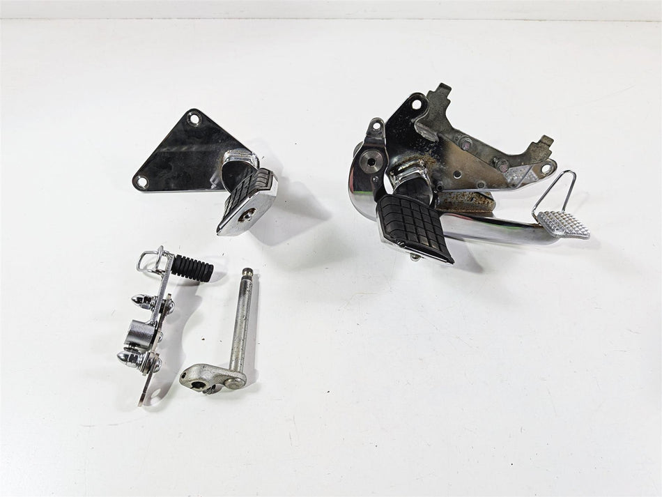 1997 Honda GL1500 CA Valkyrie Front Foot Peg Rest Shifter Set 50625-MZ0-000-Mototech271