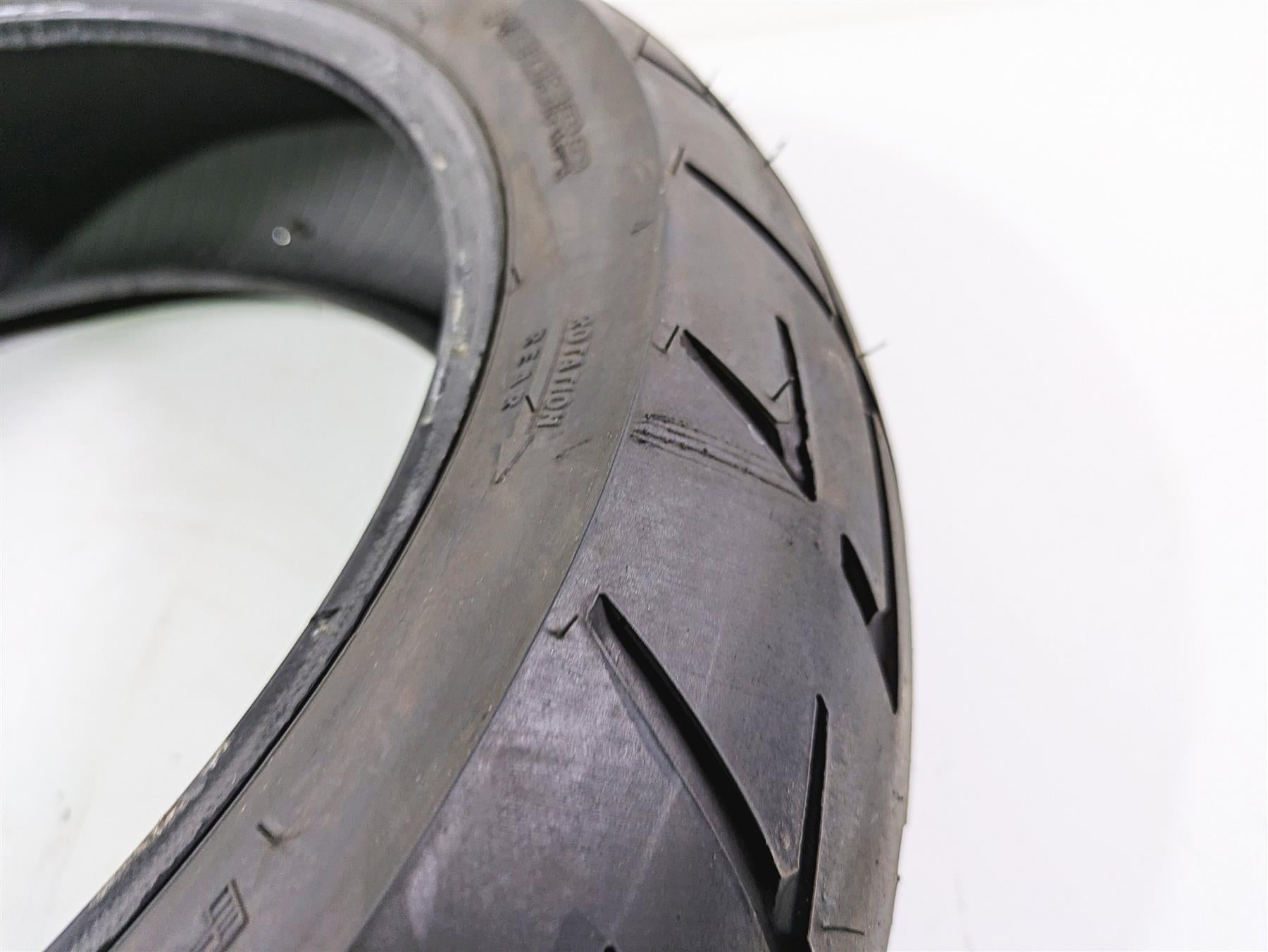 Used Motorcycle Rear Tire Shinko 009 Raven Radial 170/60ZR17 87-4046 {{ shop.shopifyCountryName }} - Mototech271