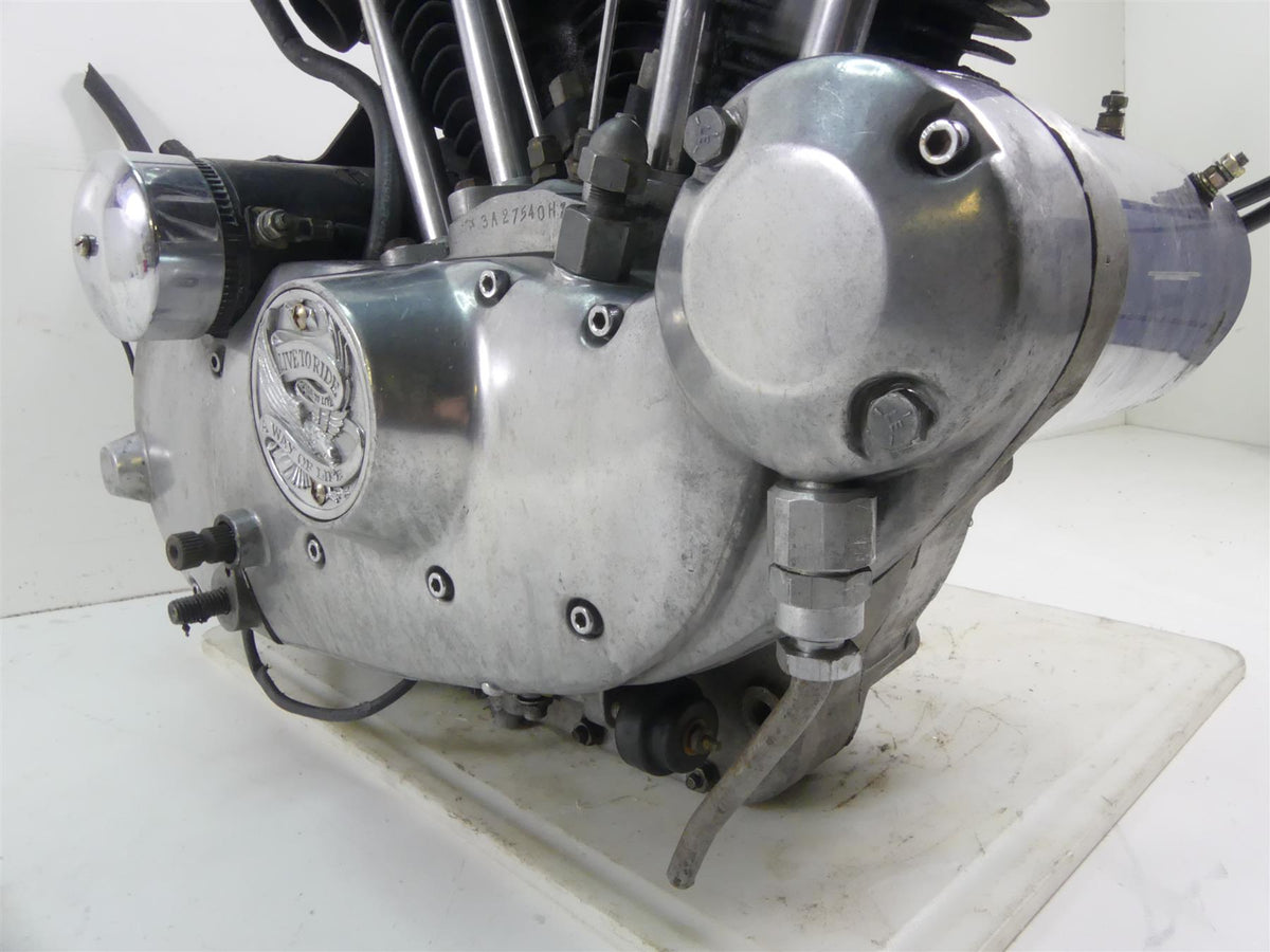 1978 Harley XLH1000 Sportster Ironhead Running Engine Motor -Read 24527-75 {{ shop.shopifyCountryName }} - Mototech271