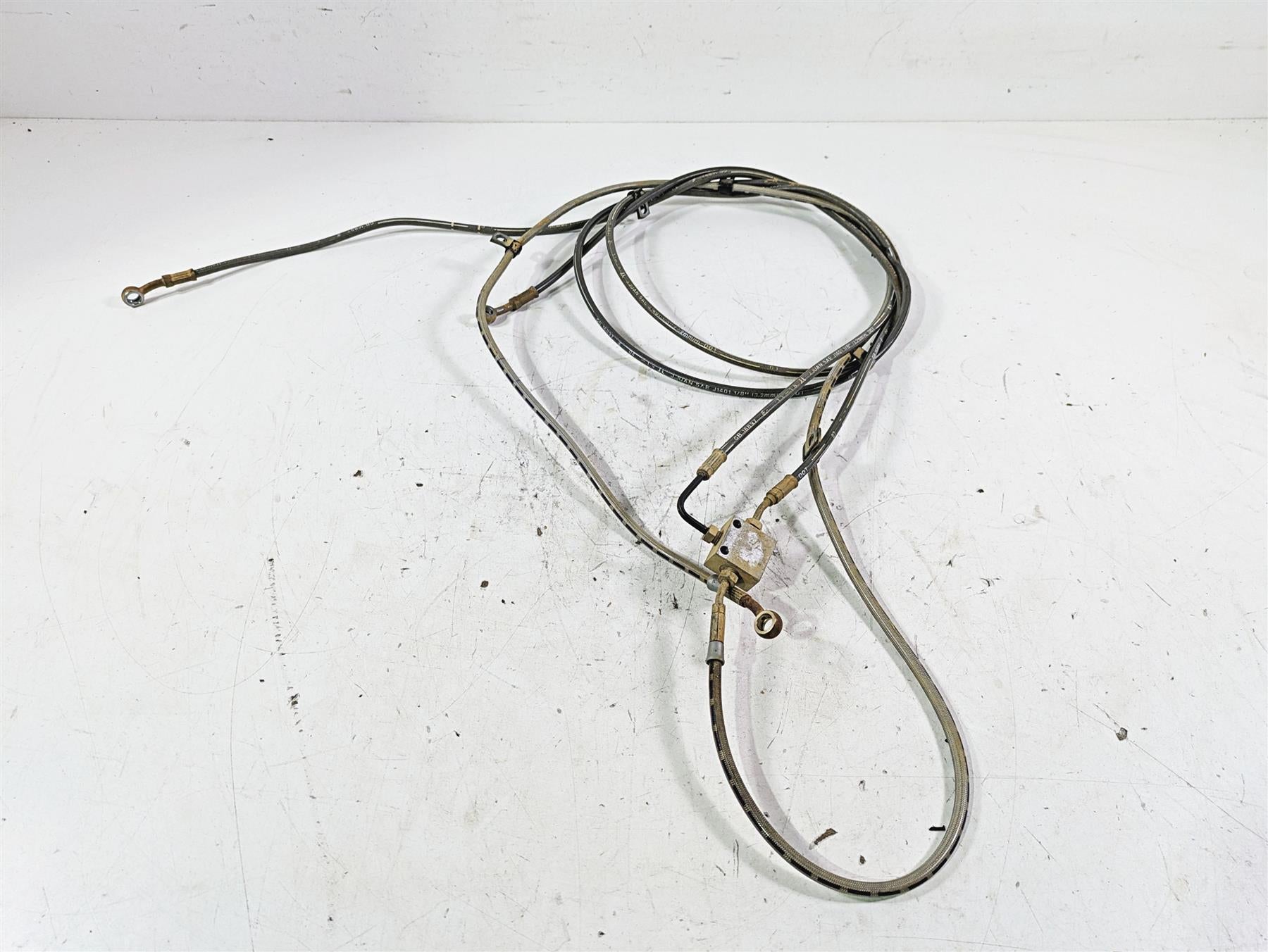 2020 Polaris RZR XP 1000 Turbo Rear Brake Line Hose Set 1912000 1912845 1912061 {{ shop.shopifyCountryName }} - Mototech271