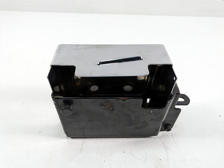 2000 Harley Dyna FXDL Low Rider Battery Box Tray & Chrome Cover 66375-97 {{ shop.shopifyCountryName }} - Mototech271