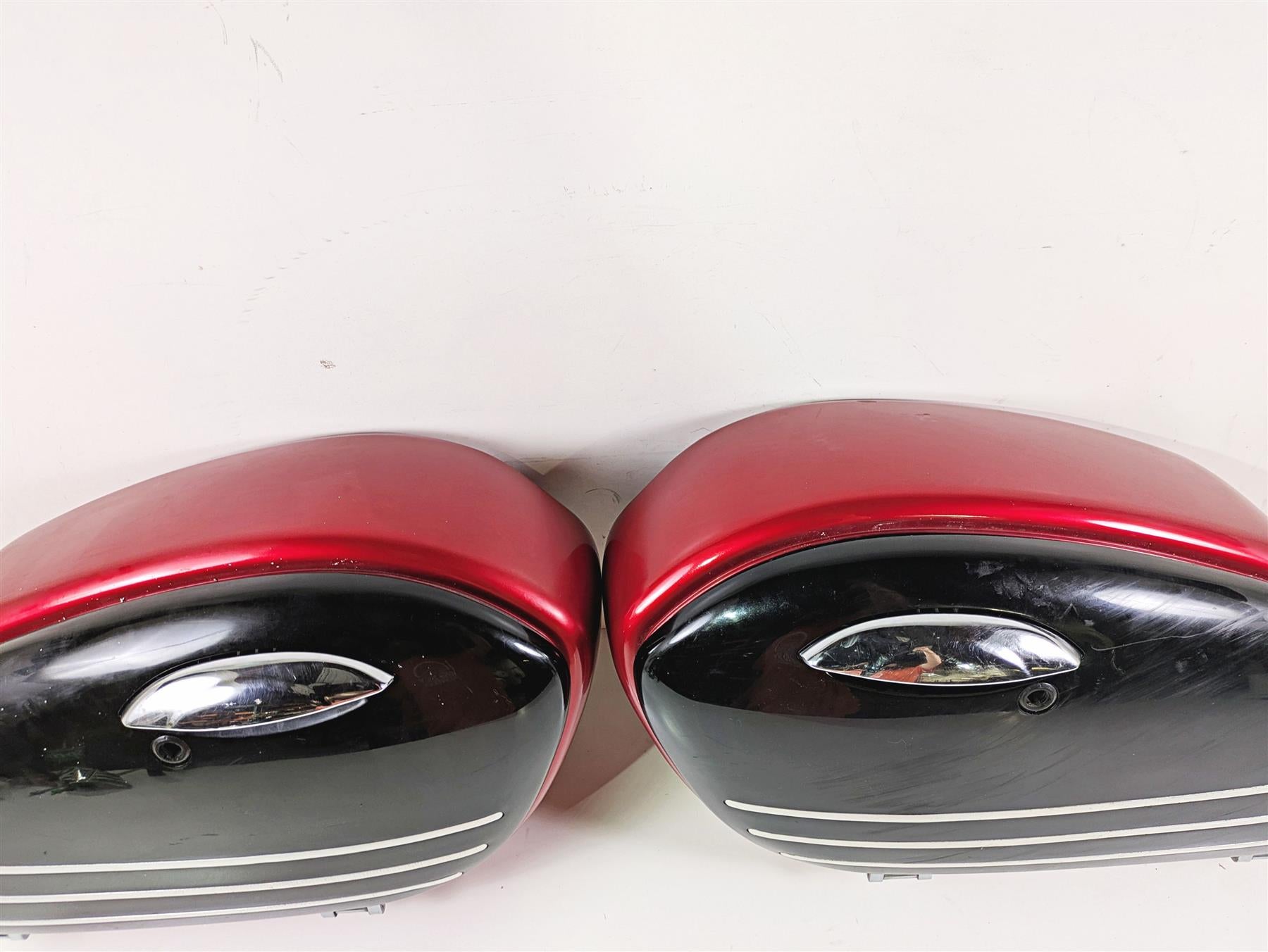 2008 Kawasaki VN1600 Vulcan Nomad Saddlebag Saddle Bag Set 14041-1130-17K {{ shop.shopifyCountryName }} - Mototech271