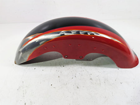 2005 Harley Softail FLSTFSE CVO Fat Boy Front Fender Electric Cherry 59595-05 {{ shop.shopifyCountryName }} - Mototech271