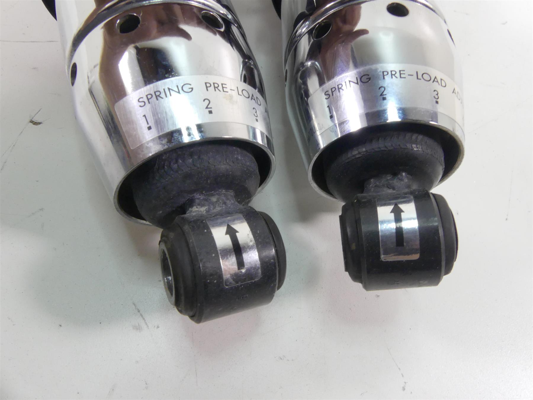 2014 Harley Dyna FXDF Fat Bob Rear 12" Suspension Shock Set 54000049 {{ shop.shopifyCountryName }} - Mototech271