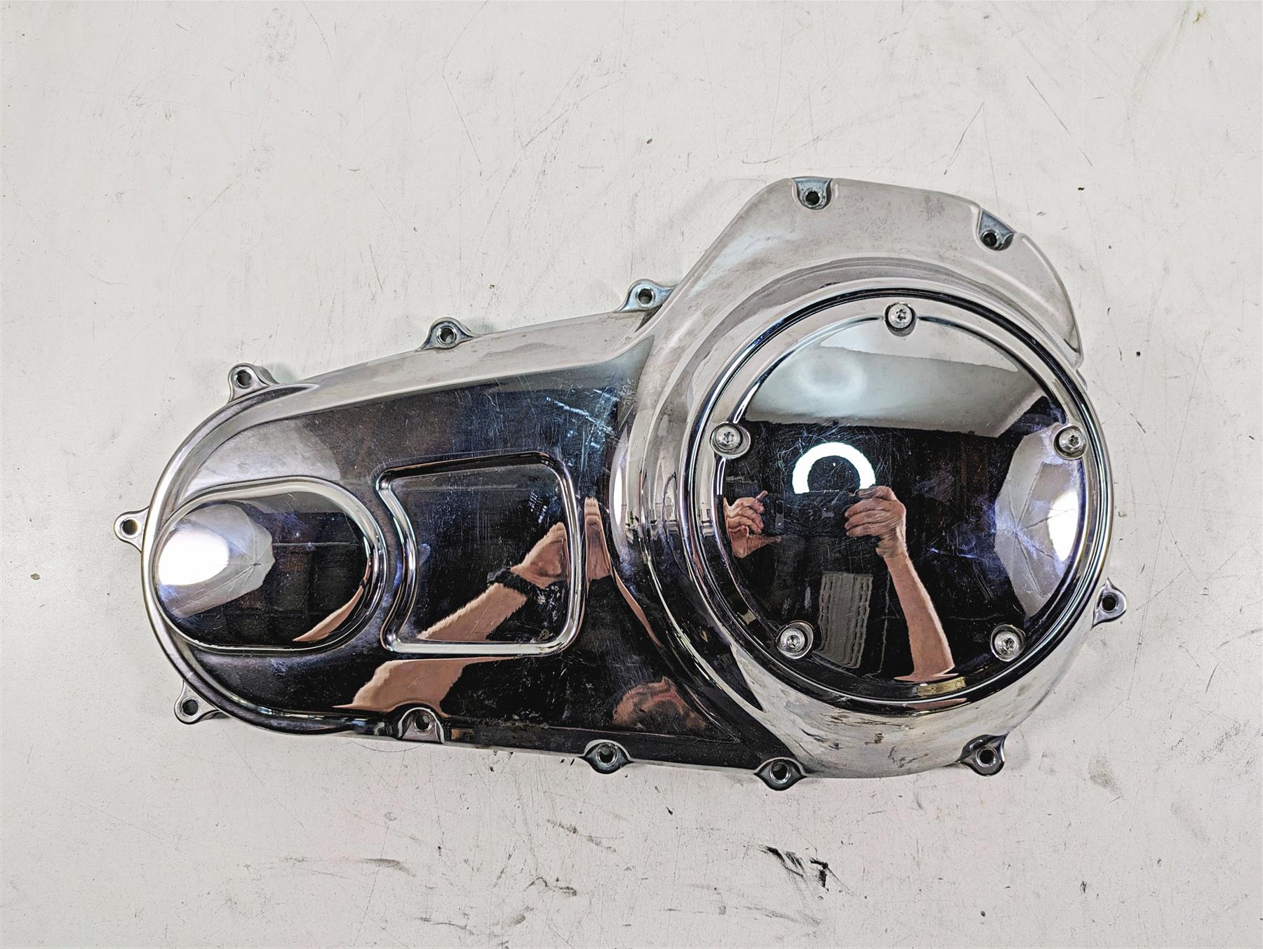 2011 Harley Touring FLHR Road King Outer Primary Clutch Cover 60685-07 {{ shop.shopifyCountryName }} - Mototech271