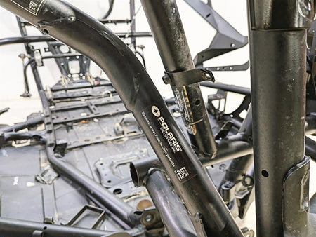 2022 Polaris RZR Turbo R Ultimate Straight Main Frame Chassis with Clean Ohio Title 1026099-Mototech271