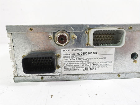 2003 Harley Touring FLHTCUI 100TH E-Glide Radio Cd-Player Stereo - Read 76146-03 {{ shop.shopifyCountryName }} - Mototech271