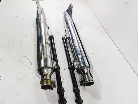 2005 Harley Softail FLSTSCI Heritage Springer Exhaust Pipe Muffler READ 65751-05 {{ shop.shopifyCountryName }} - Mototech271