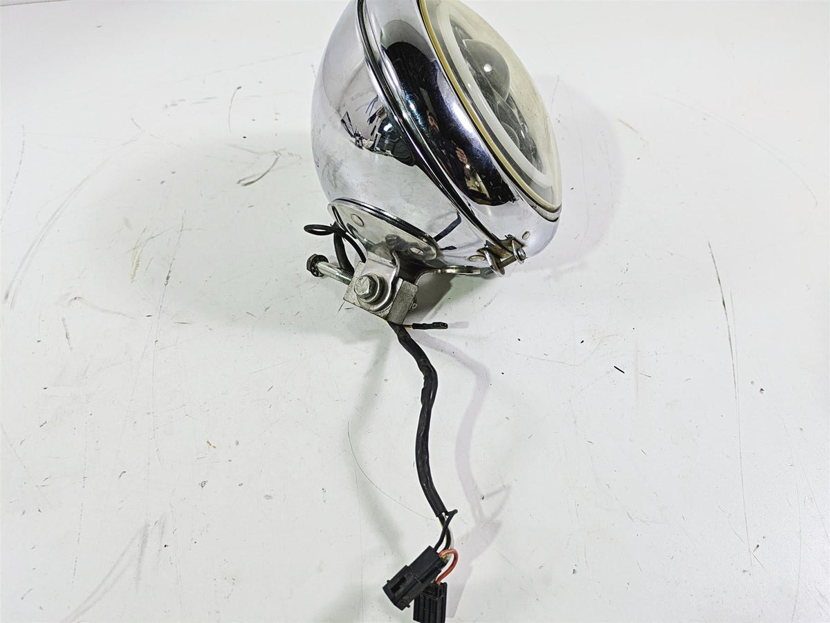 2004 Harley FLSTCI Softail Heritage Headlight & Led Halo Bulb Lens 67903-00 {{ shop.shopifyCountryName }} - Mototech271