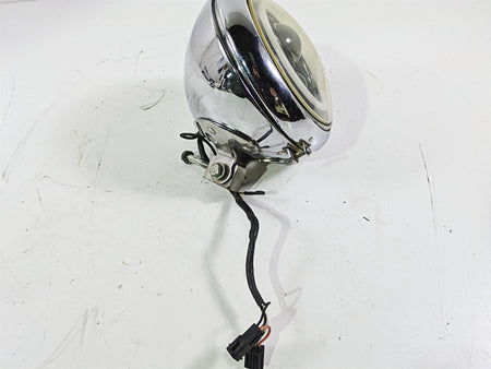2004 Harley FLSTCI Softail Heritage Headlight & Led Halo Bulb Lens 67903-00 {{ shop.shopifyCountryName }} - Mototech271