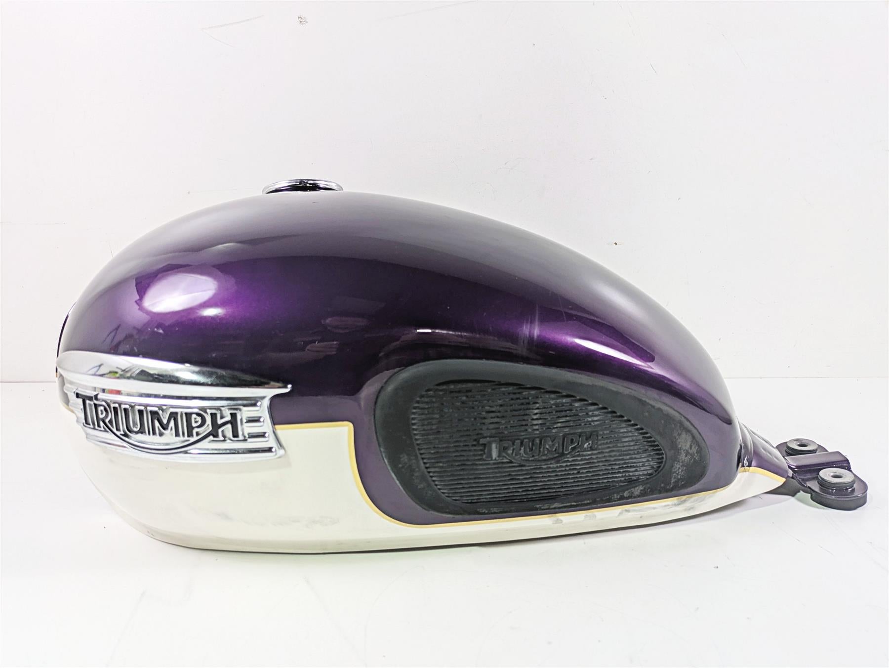 2013 Triumph Bonneville Fuel Petrol Tank Imperial Purple - No Dent T2402239-KF {{ shop.shopifyCountryName }} - Mototech271