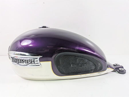 2013 Triumph Bonneville Fuel Petrol Tank Imperial Purple - No Dent T2402239-KF {{ shop.shopifyCountryName }} - Mototech271
