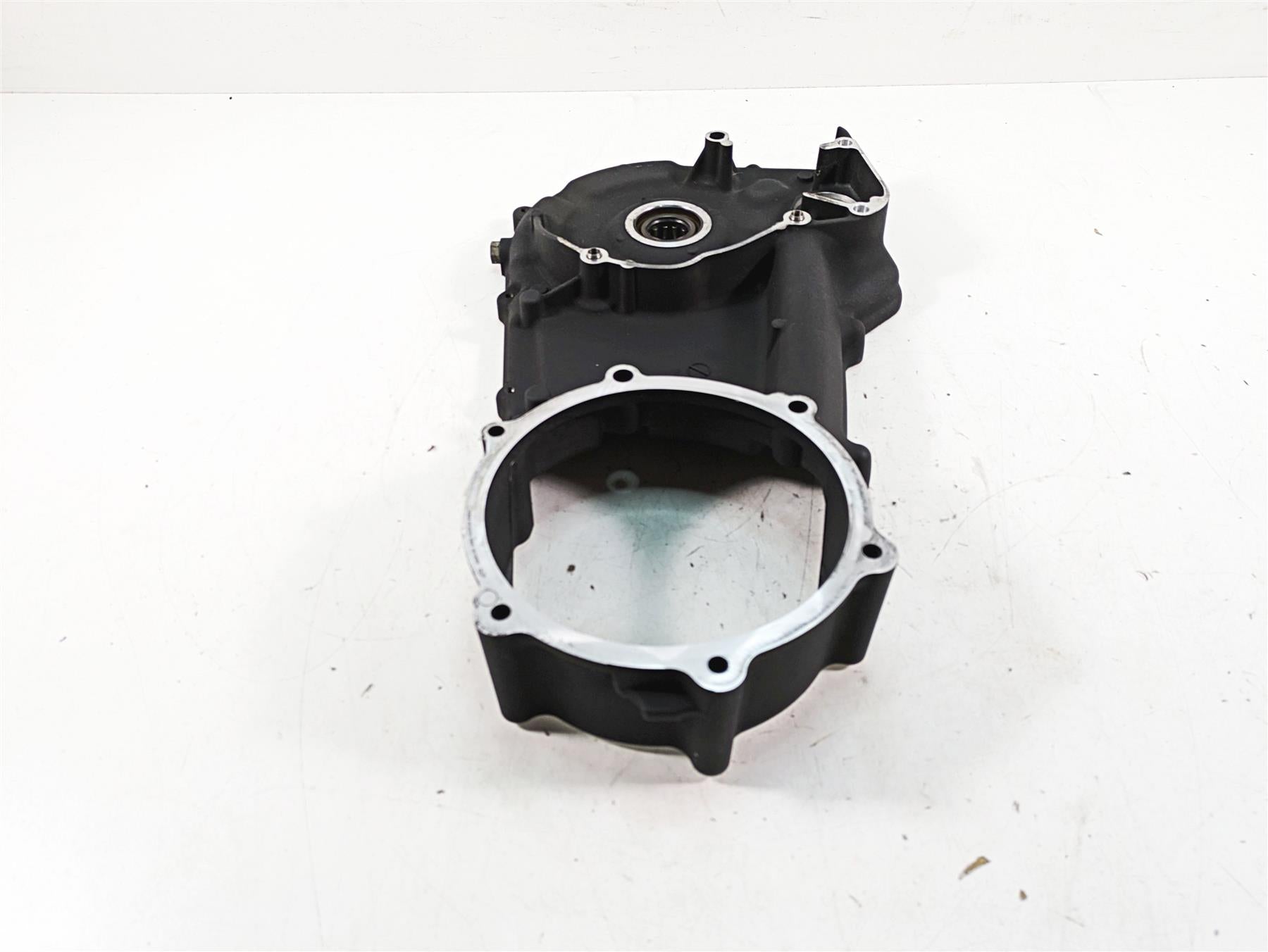 2009 Harley FXCWC Softail Rocker C Inner Primary Drive Clutch Cover 60701-08 {{ shop.shopifyCountryName }} - Mototech271