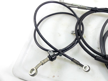 2017 Harley Dyna FXDB Street Bob 10" Risers Throttle Cable Clutch & Brake Line {{ shop.shopifyCountryName }} - Mototech271