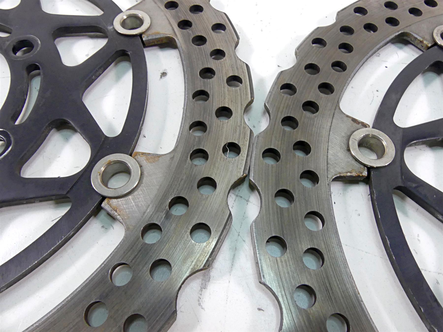 2010 Kawasaki ZX1400 ZX14 R Ninja Front Brake Rotor Disc Set 41080-0102-5C {{ shop.shopifyCountryName }} - Mototech271