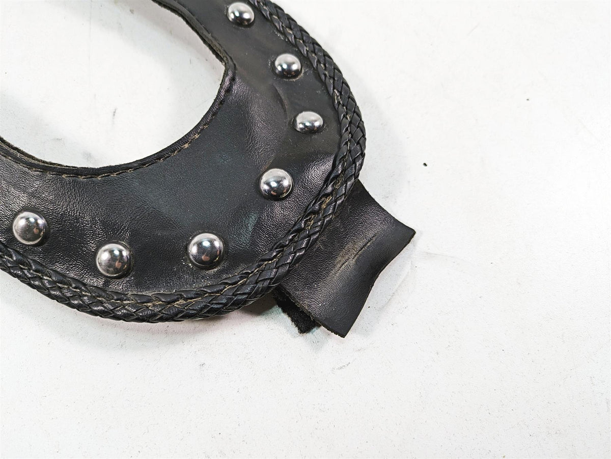 2000 Harley Dyna FXDL Low Rider Studded Leather Tank Cover Pad {{ shop.shopifyCountryName }} - Mototech271