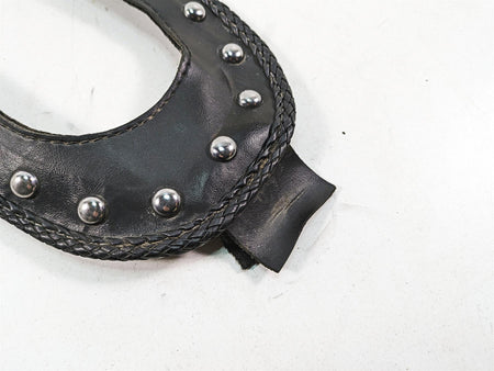 2000 Harley Dyna FXDL Low Rider Studded Leather Tank Cover Pad {{ shop.shopifyCountryName }} - Mototech271