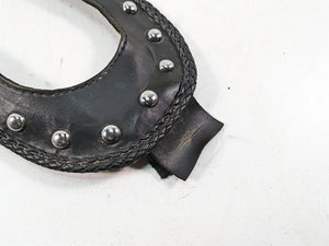 2000 Harley Dyna FXDL Low Rider Studded Leather Tank Cover Pad | Mototech271