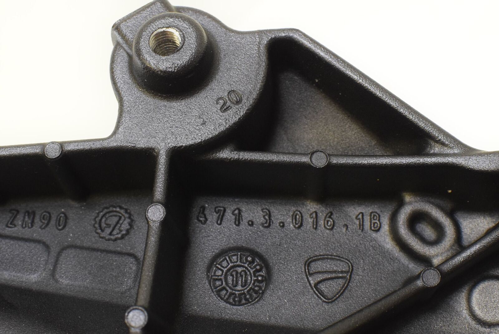 2012 Ducati Multistrada 1200 S Right Footpeg Frame Bracket Moun 69926201A {{ shop.shopifyCountryName }} - Mototech271