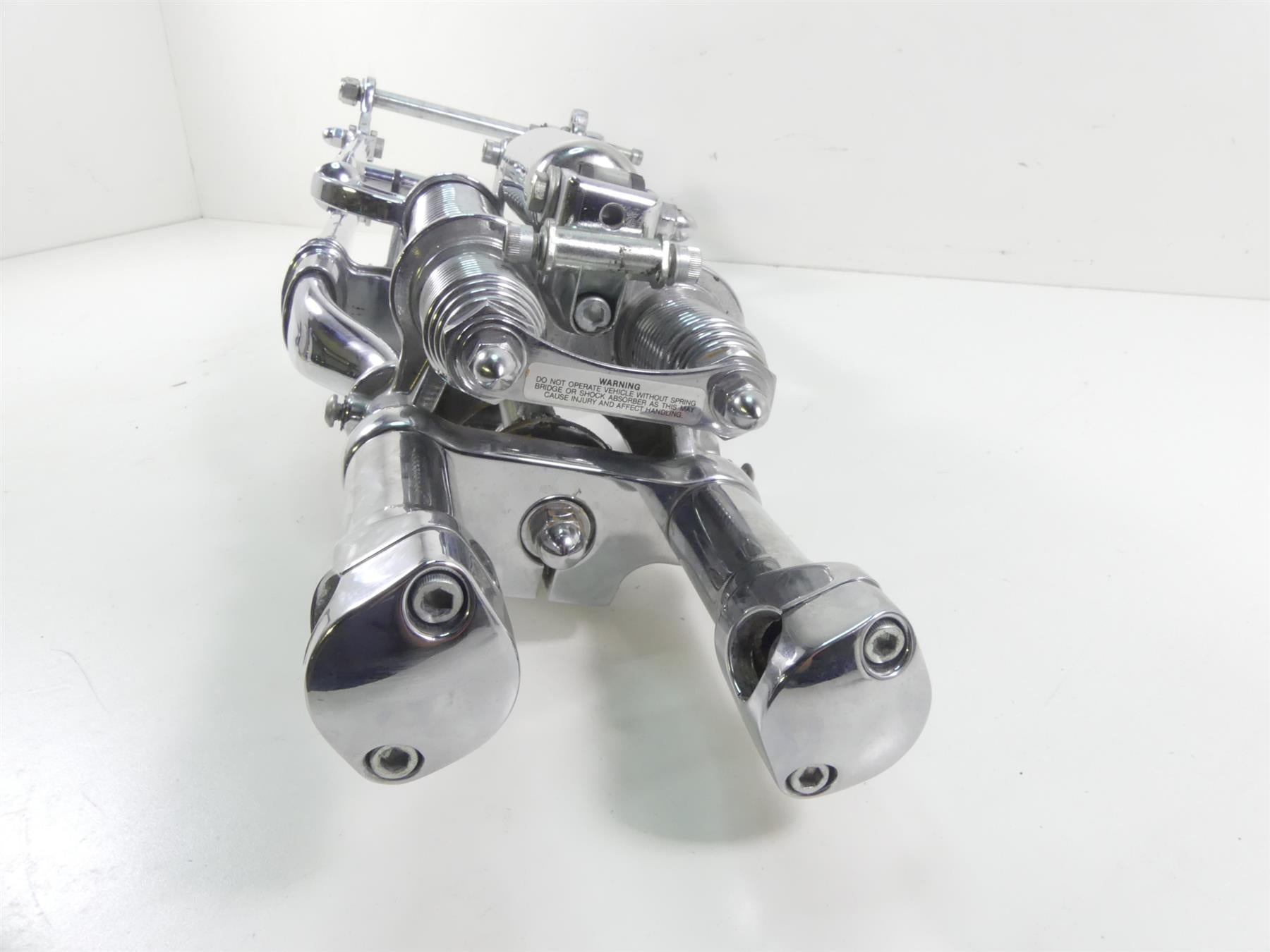 1993 Harley FXSTS Softail Springer Straight Front End Chrome Fork +Axle 45569-88 {{ shop.shopifyCountryName }} - Mototech271