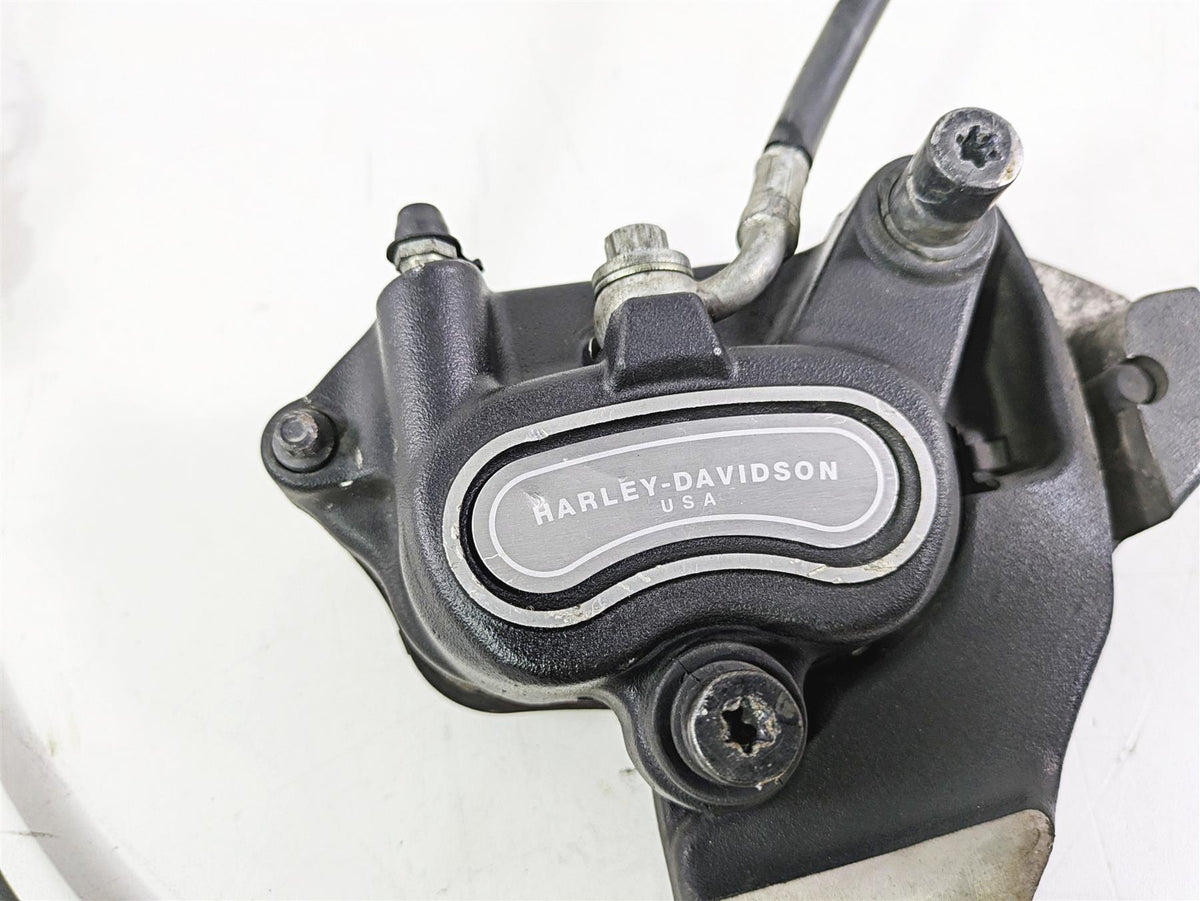 2008 Harley FLSTSB Cross Bones Rear Brake Caliper & Bracket 40908-08 {{ shop.shopifyCountryName }} - Mototech271
