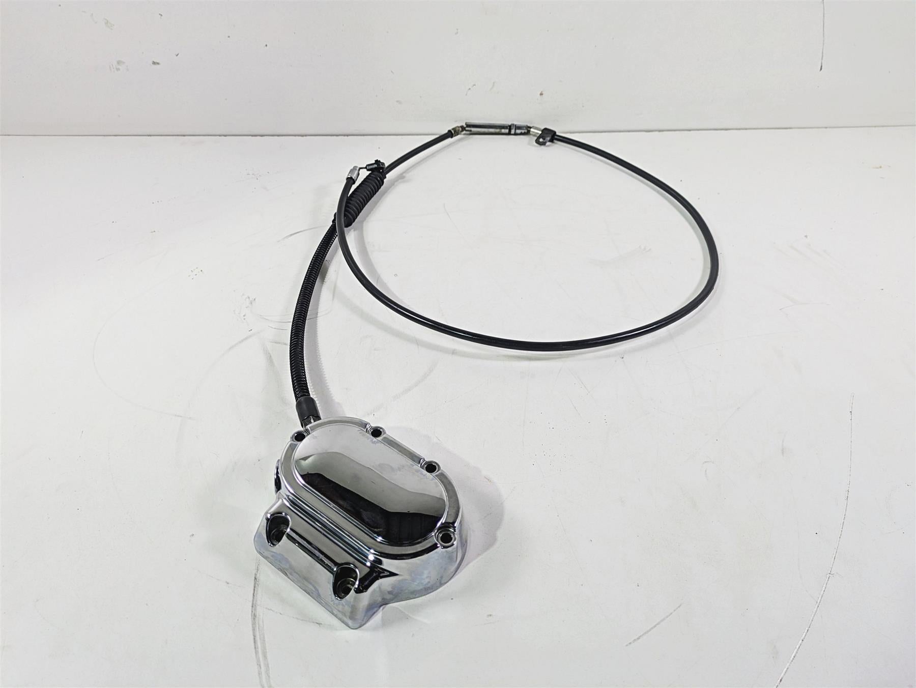 2005 Harley Touring FLHRI Road King Clutch Chrome Cover & Mechanism 37105-99 | Mototech271