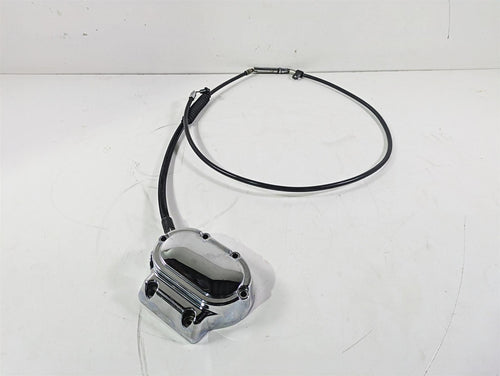 2005 Harley Touring FLHRI Road King Clutch Chrome Cover & Mechanism 37105-99 | Mototech271