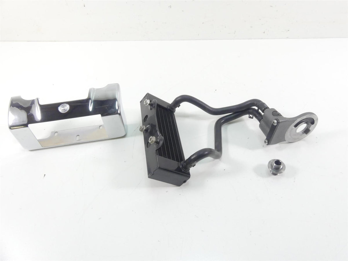 2009 Harley FLHTCU SE4 CVO E-Glide Oil Cooler + Flange Adapter & Cover 63068-09 {{ shop.shopifyCountryName }} - Mototech271