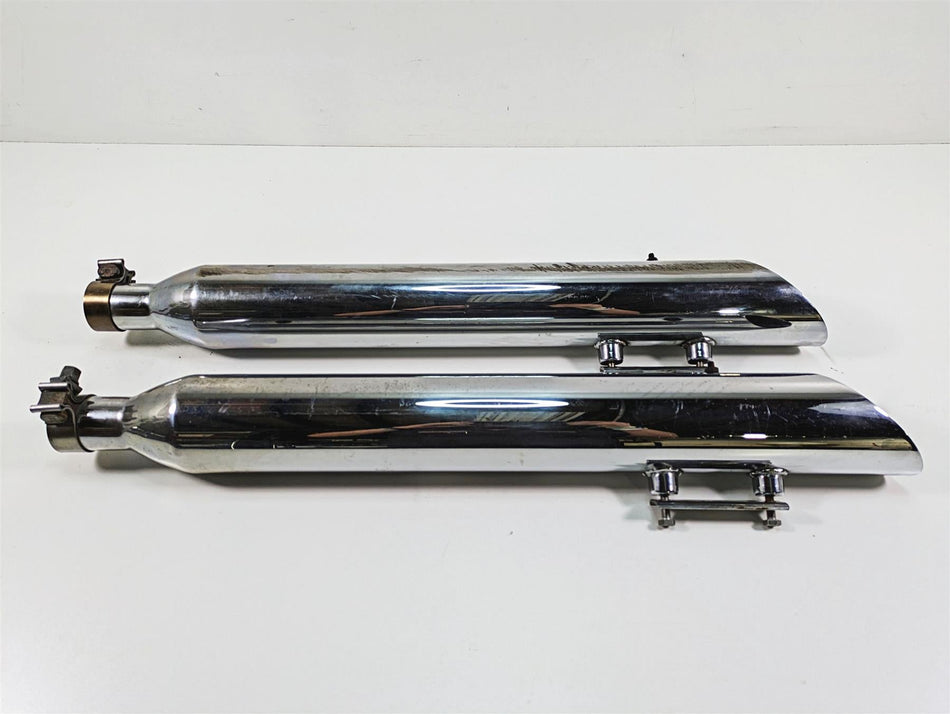 2006 Harley Touring FLHXI Street Glide Slash Down Cut Exhaust Muffler Set {{ shop.shopifyCountryName }} - Mototech271