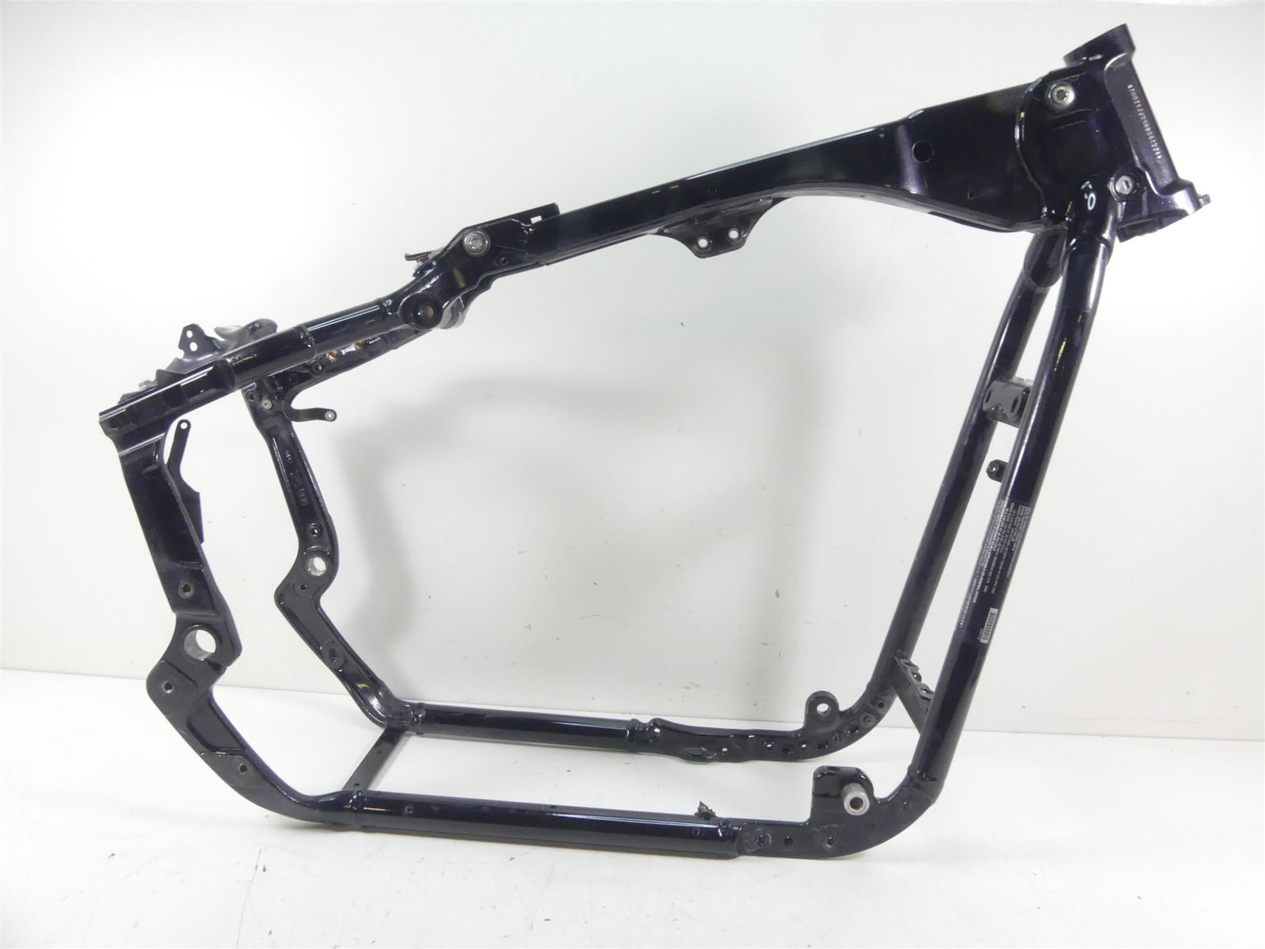 2019 Harley Softail FXBB Street Bob Strgt Main Frame Chassis 30drg Rake With Texas Salvage Title 47000126