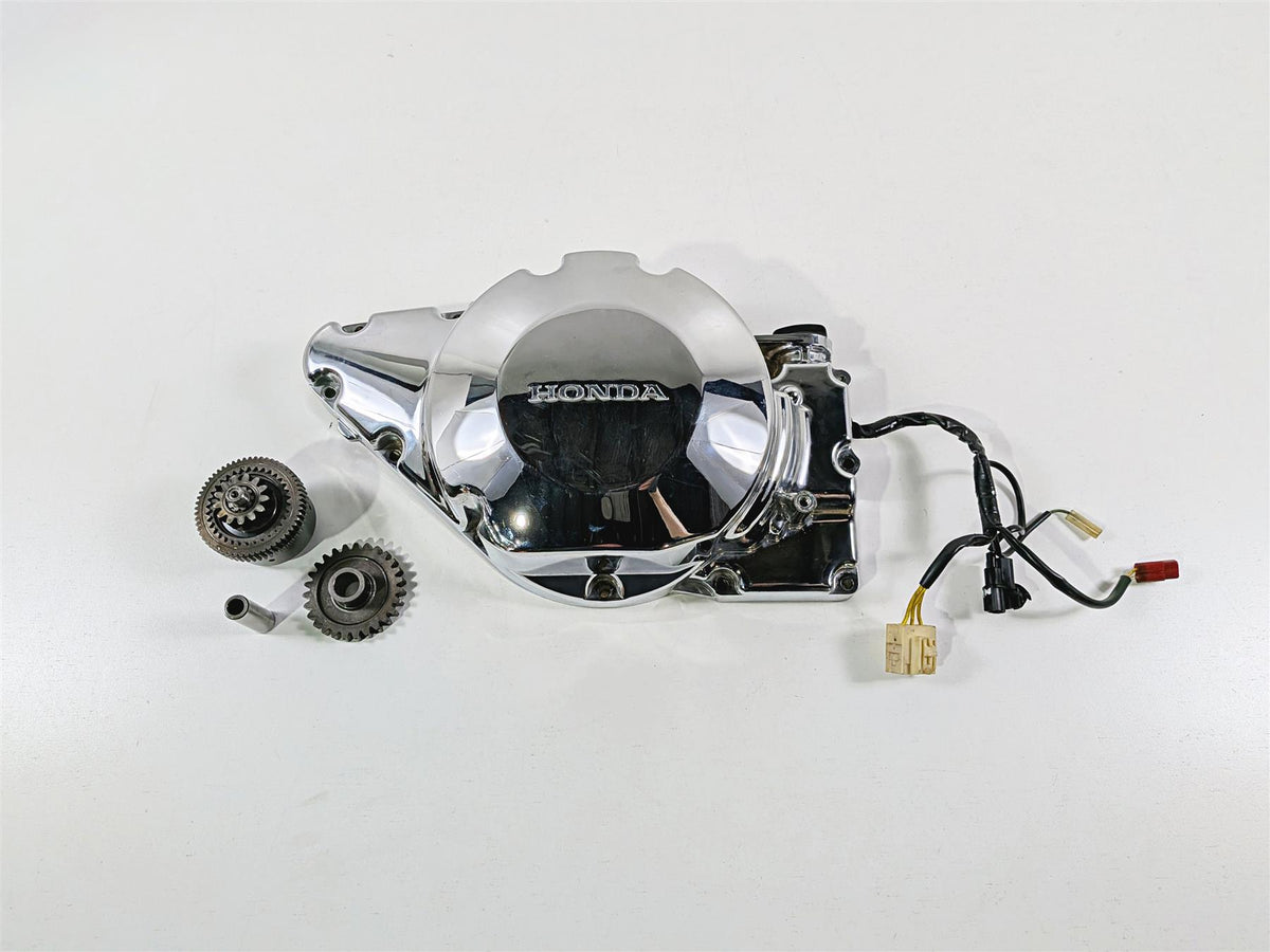 2010 Honda VT1300 CR Stateline Stator Alternator & Chrome Cover 31120-MFR-671 {{ shop.shopifyCountryName }} - Mototech271