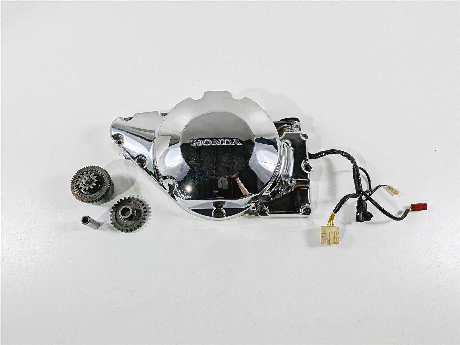 2010 Honda VT1300 CR Stateline Stator Alternator & Chrome Cover 31120-MFR-671 {{ shop.shopifyCountryName }} - Mototech271