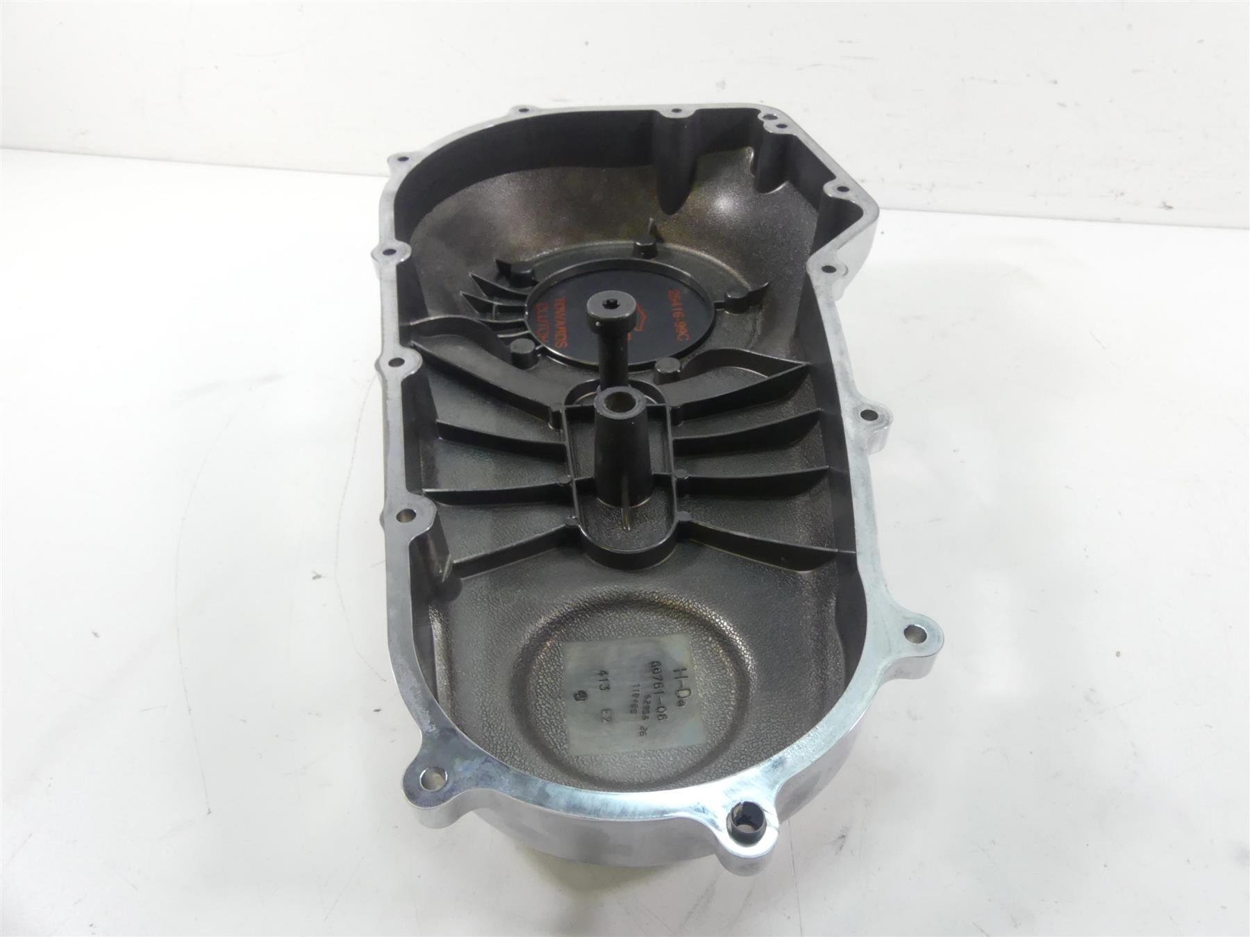 2009 Harley FXDL Dyna Low Rider Outer Primary Drive Clutch Cover 60761-06 {{ shop.shopifyCountryName }} - Mototech271