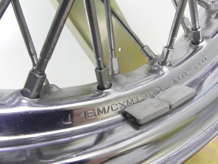 2001 Yamaha XV1600 Road Star Straight Front Wheel Rim 16x3 -Read 4WM-25111-00-00 {{ shop.shopifyCountryName }} - Mototech271