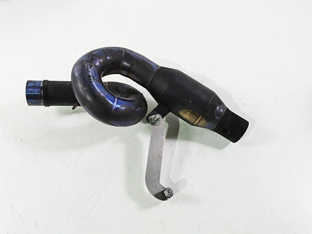 Motorcycle Used Aftermarket Loop Exhaust Mid Pipe Under Belly {{ shop.shopifyCountryName }} - Mototech271
