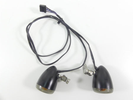2008 Harley Softail FLSTSB Cross Bones Front Turn Signal Set -Read 68804-06 {{ shop.shopifyCountryName }} - Mototech271