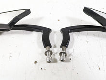 Load image into Gallery viewer, 2015 Harley Touring FLHXS Street Glide Black Blade Rear View Mirror Set
