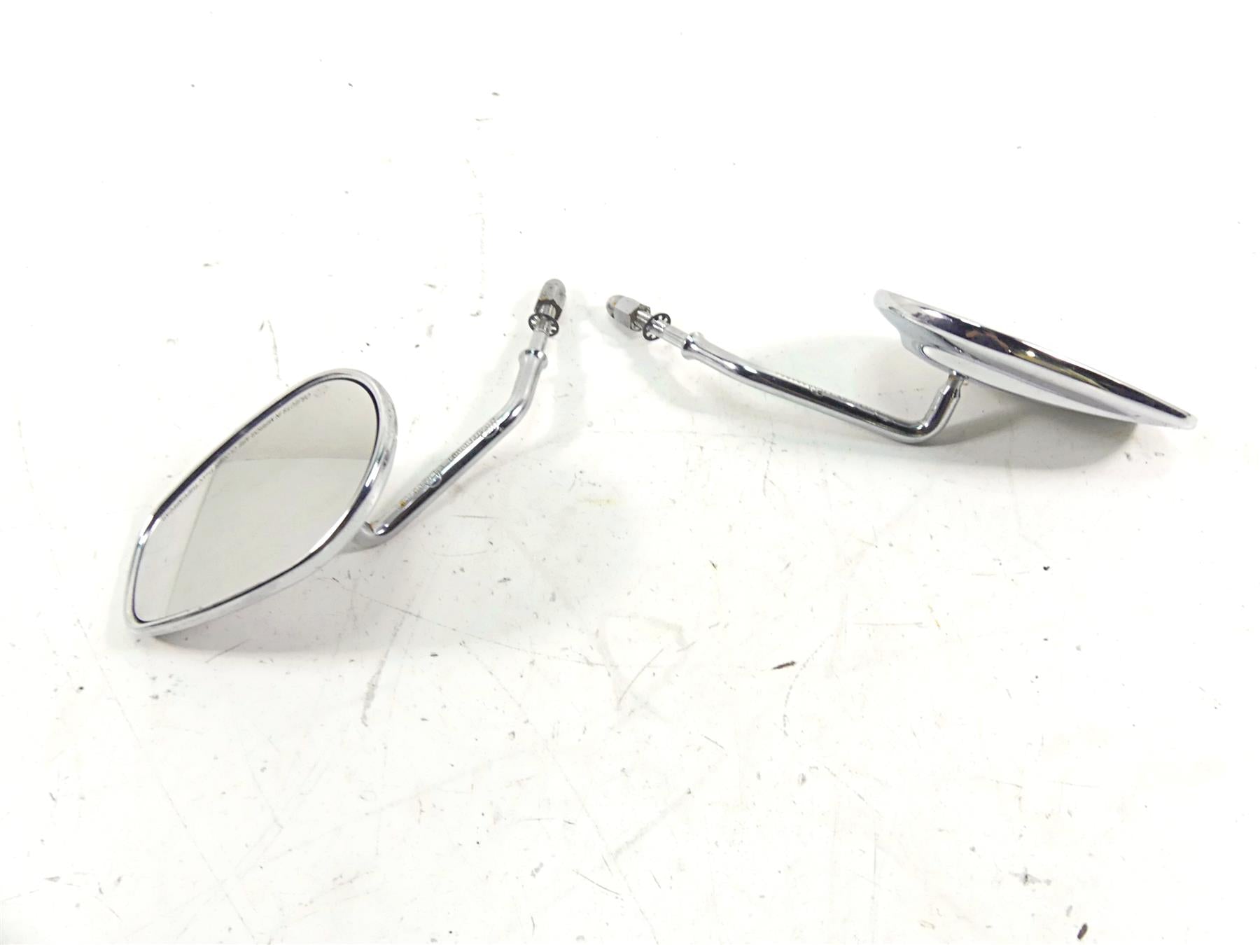 2010 Harley Touring FLHRC Road King Chrome Rear View Mirror Set 91845-03B