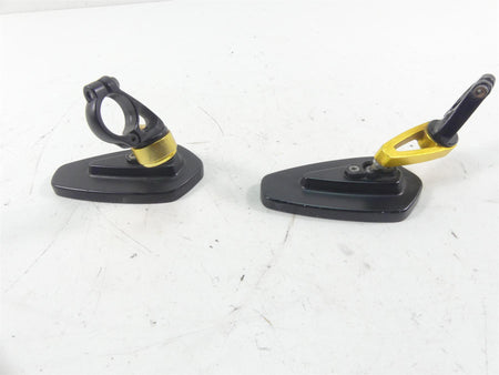 2018 Ducati Hypermotard 939 SP Aftermarket 22mm Handlebar Clamp Mirror Set {{ shop.shopifyCountryName }} - Mototech271