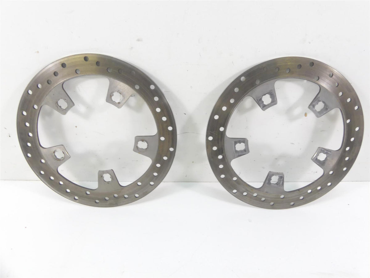 2013 Harley Touring FLHTP Electra Glide Front Brake Disc Rotor Set 41500017 {{ shop.shopifyCountryName }} - Mototech271