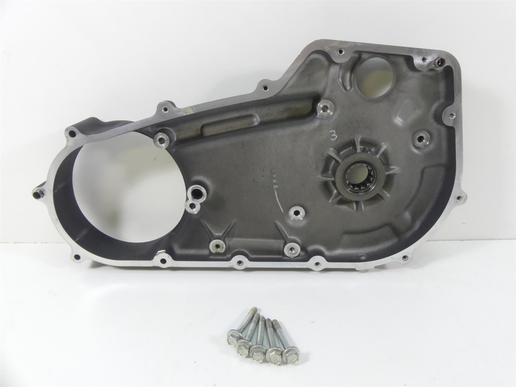 2009 Harley FXDF Dyna Fat Bob Inner Primary Drive Clutch Cover 60681-06B | Mototech271