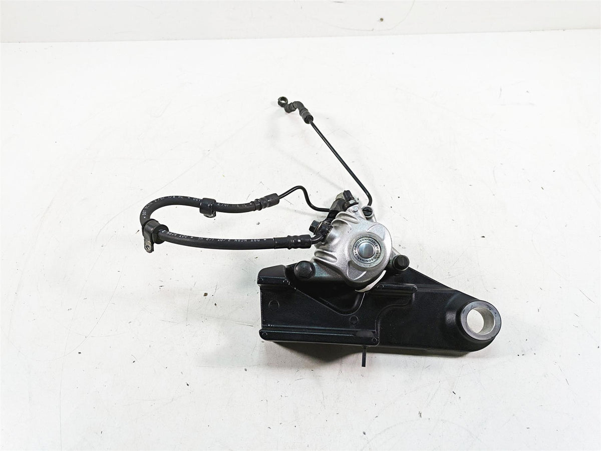 2007 Harley Sportster XL1200 C Rear Brake Caliper + Bracket & Line 42029-07 {{ shop.shopifyCountryName }} - Mototech271