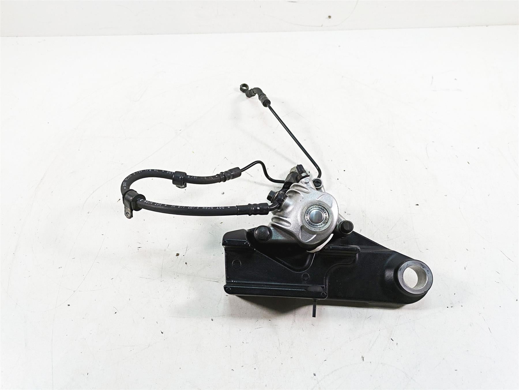 2007 Harley Sportster XL1200 C Rear Brake Caliper + Bracket & Line 42029-07 {{ shop.shopifyCountryName }} - Mototech271