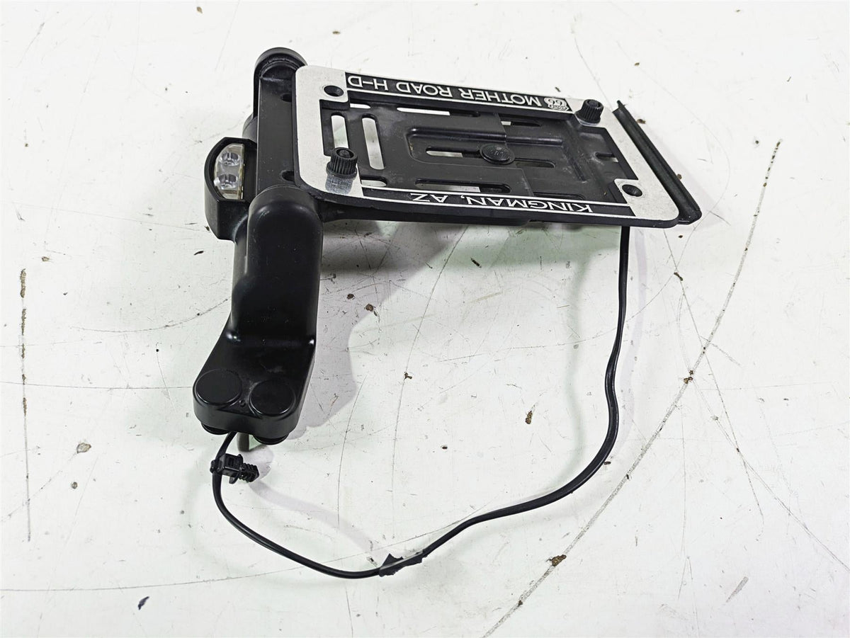 2012 Harley VRSCF Muscle V Rod Side License Plate Holder & Light 69390-09 {{ shop.shopifyCountryName }} - Mototech271