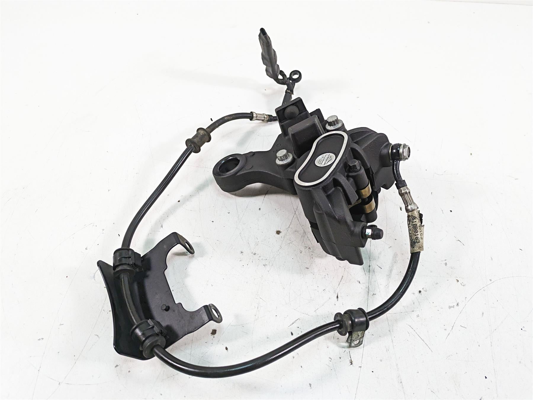 2017 Harley XL883 N Sportster Iron Rear Brake Caliper + Bracket 41300039 {{ shop.shopifyCountryName }} - Mototech271