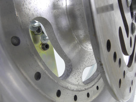 2009 Harley FXDF Dyna Fat Bob Straight 16x5 Slotted Rear Wheel Rim 40900179 {{ shop.shopifyCountryName }} - Mototech271