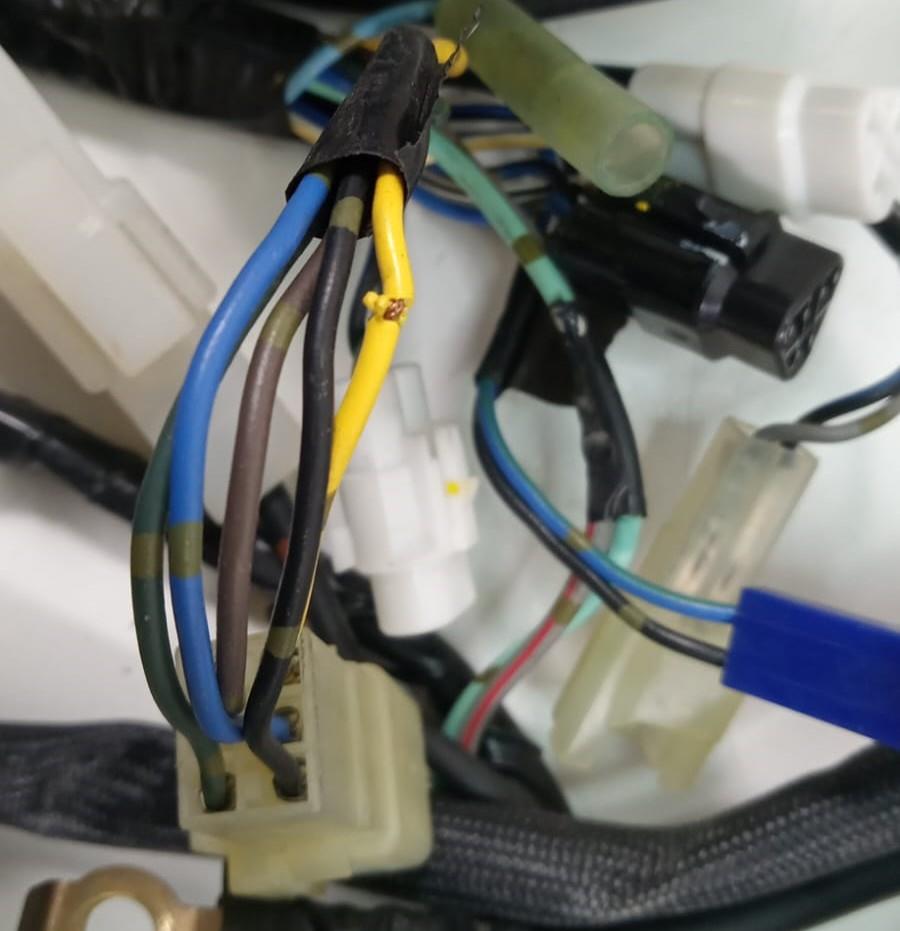 2009 Yamaha XV1700 Road Star Warrior Wiring Harness Loom - Read 5PX-82590-20-00 {{ shop.shopifyCountryName }} - Mototech271
