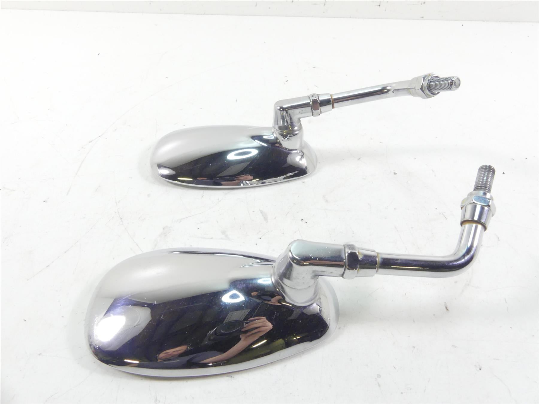 2013 Victory Cross Country Chrome Left Right Rear View Mirrors 2633690 2633691 {{ shop.shopifyCountryName }} - Mototech271
