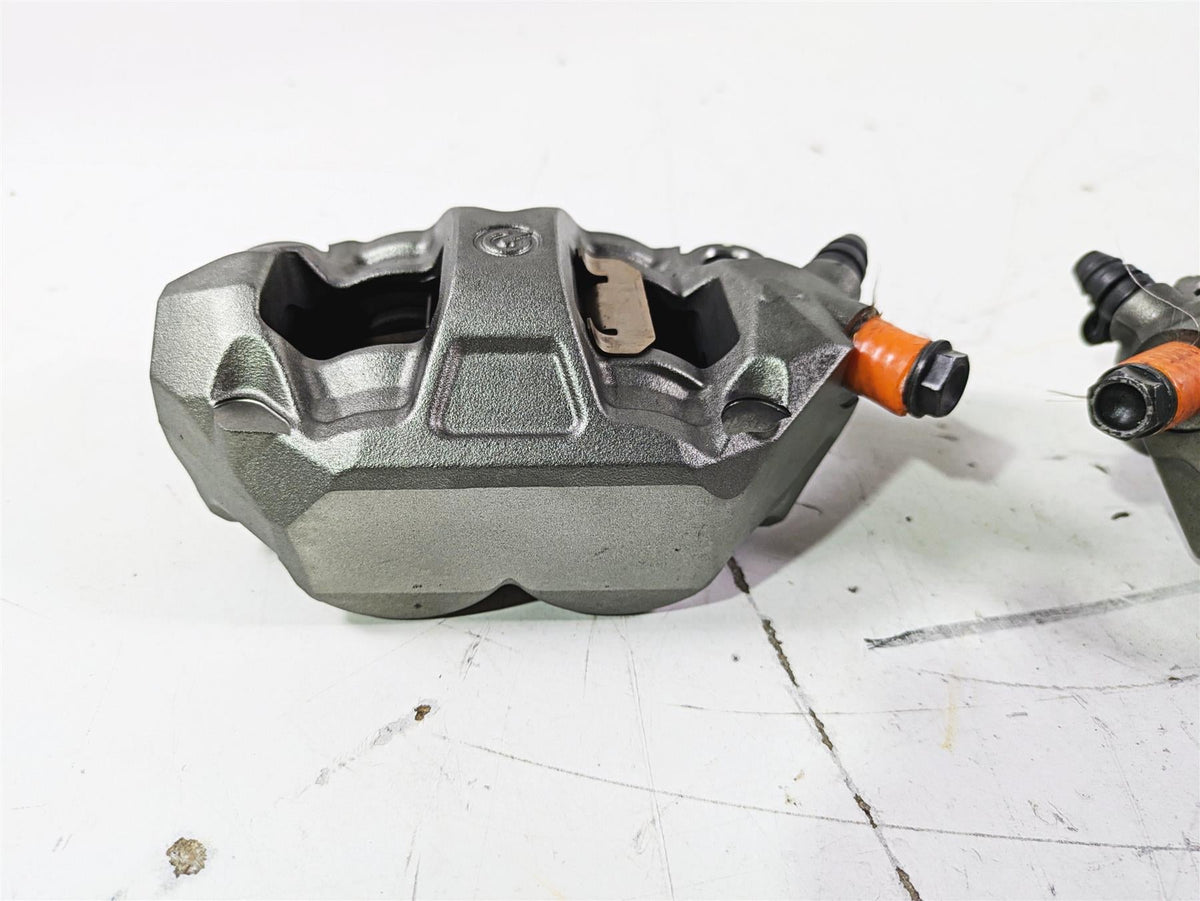2015 Ducati Panigale 1299 S Front Brake Caliper Set Brembo 100mm 61041371A {{ shop.shopifyCountryName }} - Mototech271